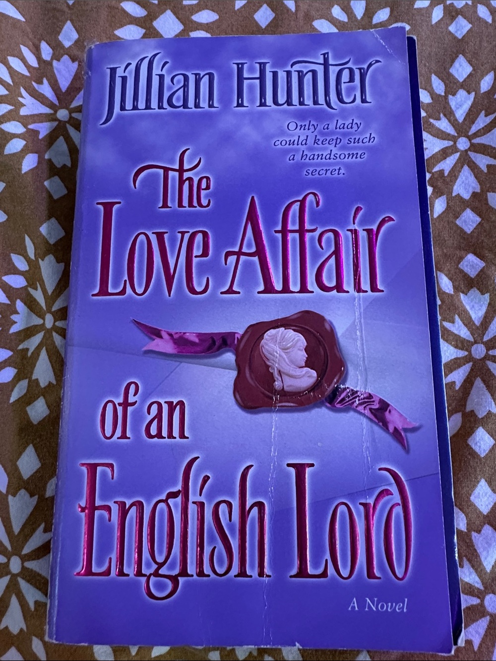 The Love Affair of an English Lord by Jillian Hunter Paperback Romance Novel